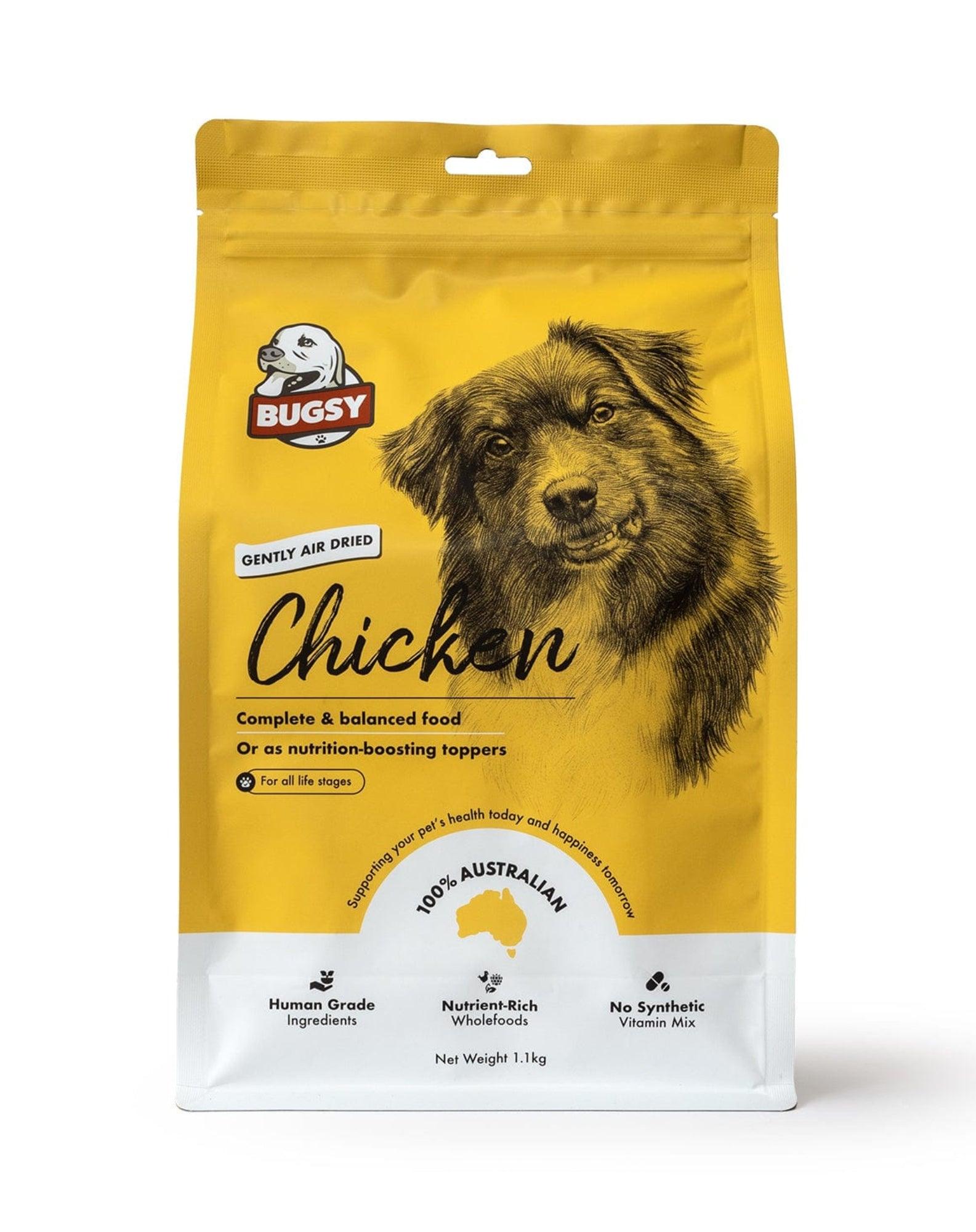 Bugsy's Air-Dried Chicken - Bugsy's Pet Supplies