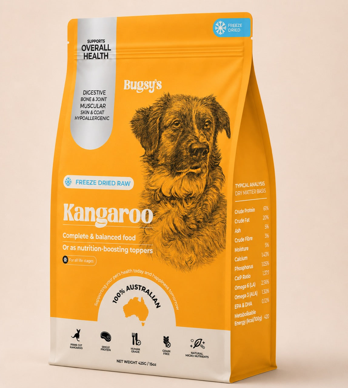 Bugsy's Freeze-Dried Kangaroo