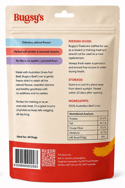 Beef Liver Freeze Dried