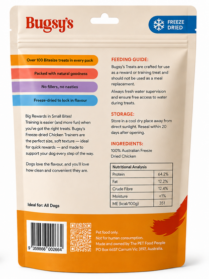 Freeze Dried Chicken Trainers
