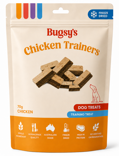 Freeze Dried Chicken Trainers