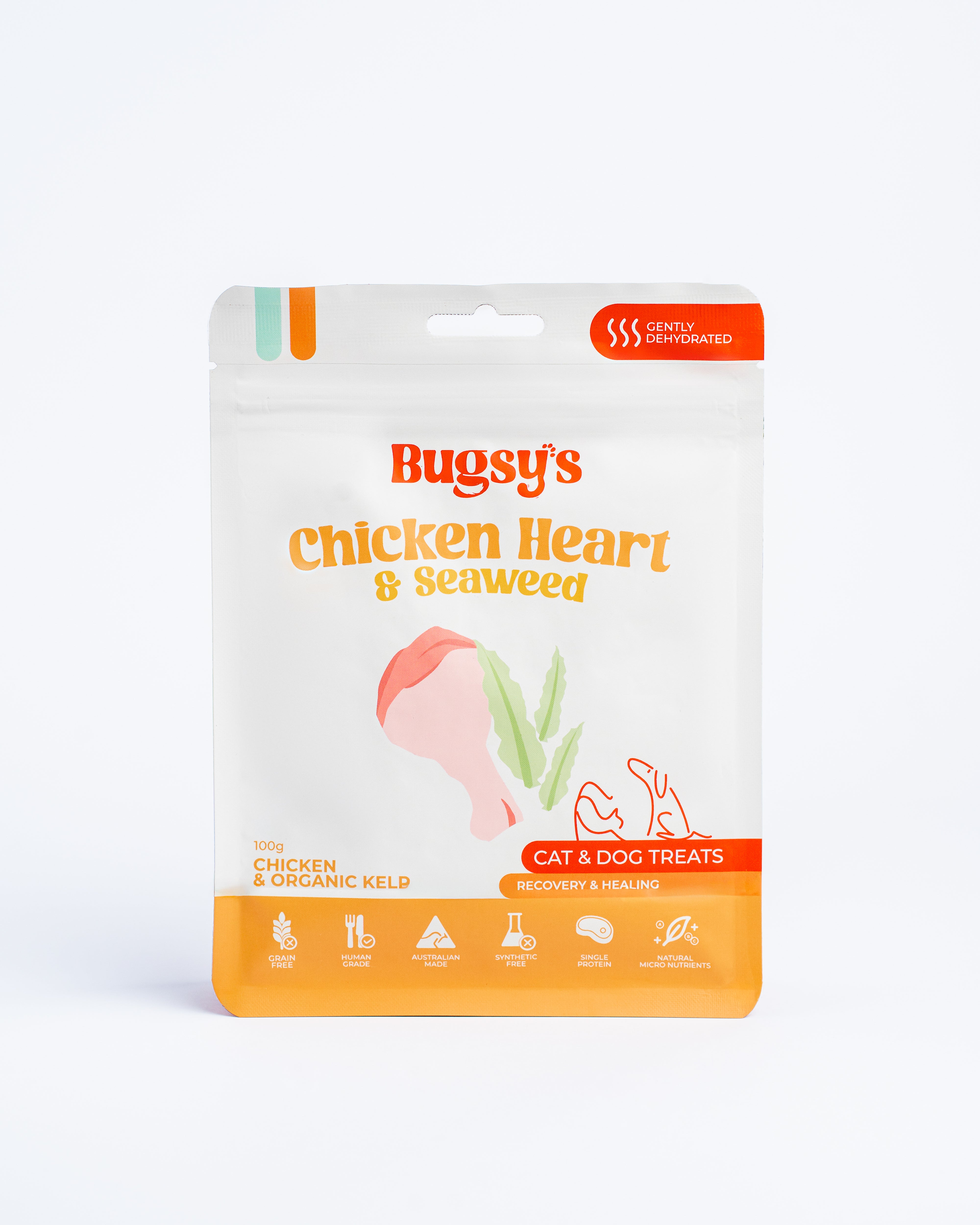 Bugsy's Chicken Heart & Seaweed