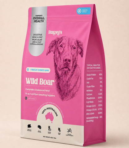 Bugsy's Freeze-Dried Wild Boar