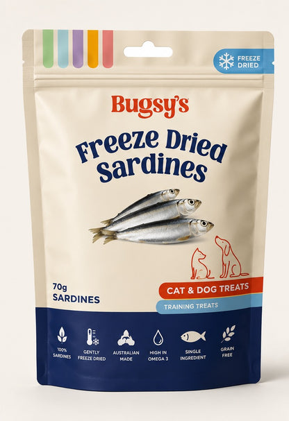 Freeze Dried Sardines